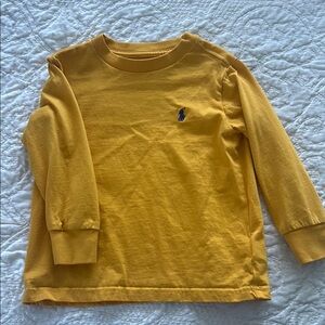Kids Yellow Long Sleeve Shirt